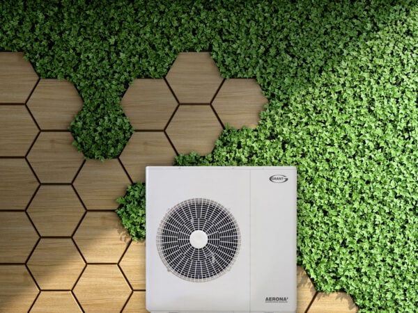 Background of vertical garden